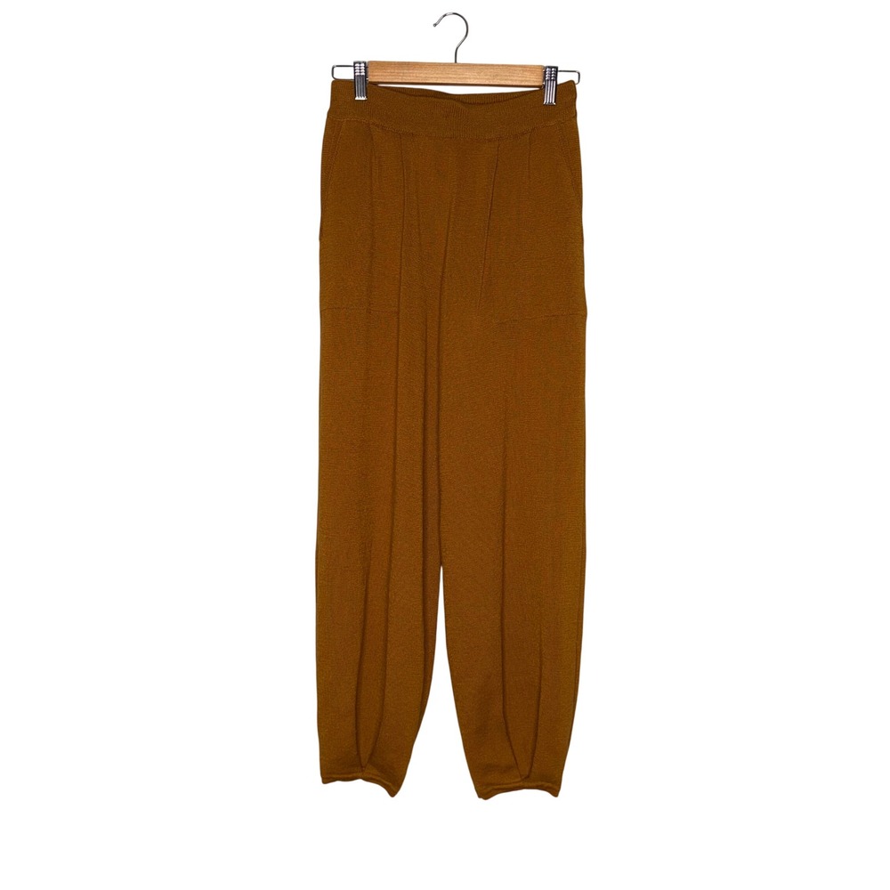 Free People Beach Freya Balloon Knit Pants Womens Medium Excellent Linen Blend‎